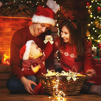 TG59773-2 BÖGEN 12TLG GOLD GLITTER WEIHNACHTSBAUM DEKORATIV BÖGEN SET