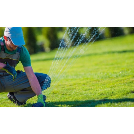 WIL4853 Pendel-Gartenbewässerungsanlage aus Metall mit Oszillationsfunktion