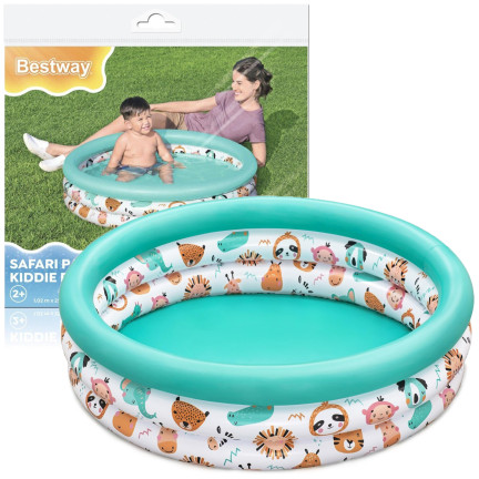 51008 Kinderbecken aufblasbares Planschbecken Fische
