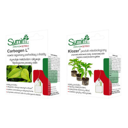 SUM34 KLOZER & CARBOGEN L SUMIN ECOLOGICAL TWO-Pack für Schädlinge in Kulturen 2x20ml