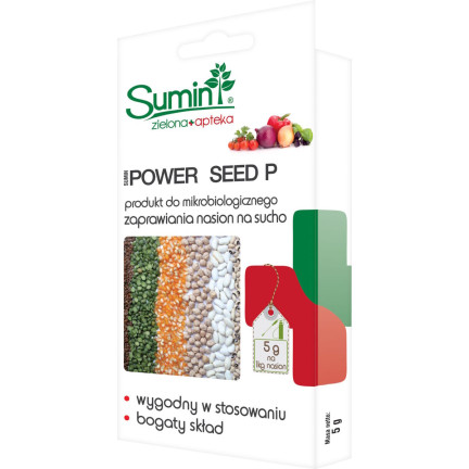 Ökologischer Saatgut-Dünger, natürlich, reichhaltige Zusammensetzung, Power Seed, 5 g