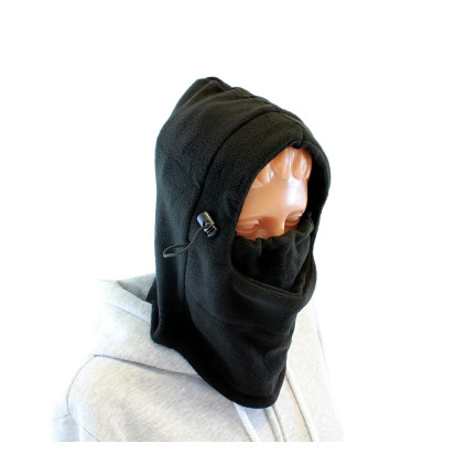 BQ42 Sturmhaube, Fleece-Maske, 3-in-1-Mütze, Kapuze, Schal