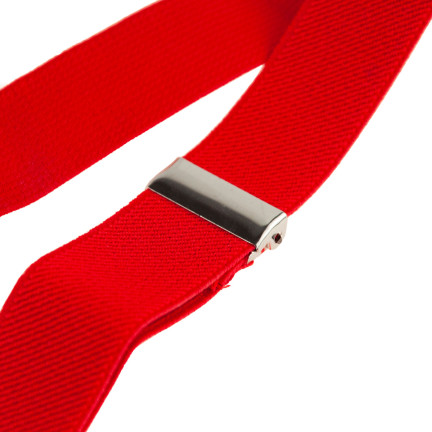 BQ6C EMO ROT JAPAN HOSENTRÄGER MÄNNER BREIT FÜR DRESSING UP