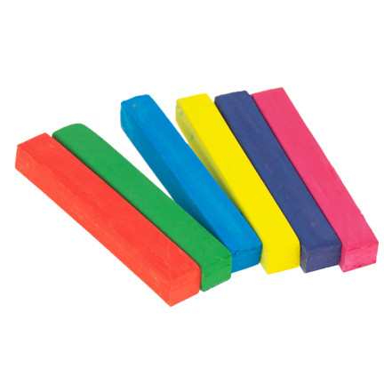 C117801 Haarfärbekreide, 6 Farben, abwaschbar
