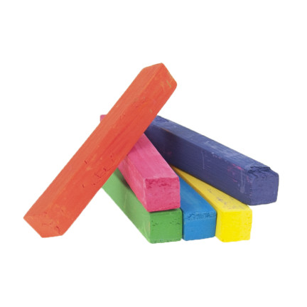 C117801 Haarfärbekreide, 6 Farben, abwaschbar