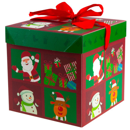 C121025 WEIHNACHTSGESCHENKBOX FALTBAR