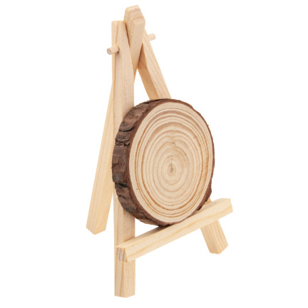 C153902 HOLZSCHEIBE + FARBEN MINI STAFFELEI BAUSATZ