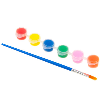 C153902 HOLZSCHEIBE + FARBEN MINI STAFFELEI BAUSATZ