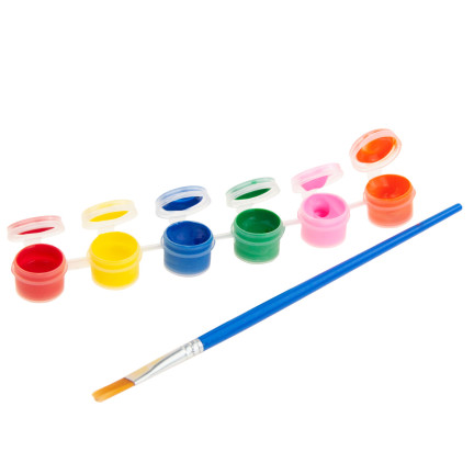 C153902 HOLZSCHEIBE + FARBEN MINI STAFFELEI BAUSATZ