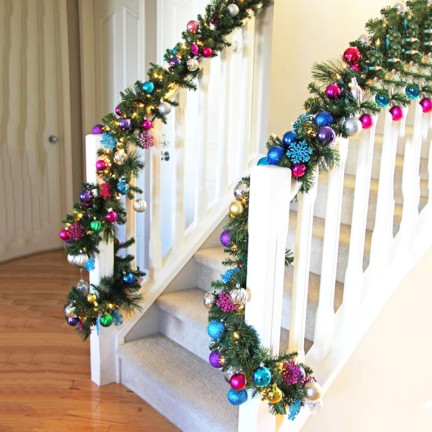 TG50994 BUNTE WEIHNACHTSBAUMKUGELN 12ER SET 4CM WEIHNACHTSDEKORATION
