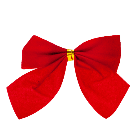 TG59784 BÖGEN SAMT BÖGEN WEIHNACHTSBAUMSCHMUCK ANHÄNGER SATZ VON 12PCS DRAHT