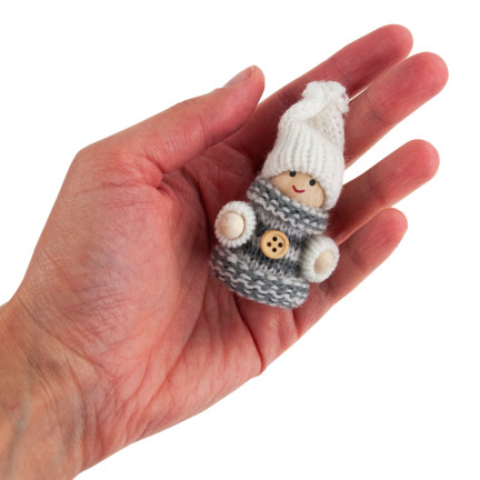 C96206 ZWERG ARA WEIHNACHTSBAUM ANHÄNGER IN DER KLEIDUNG