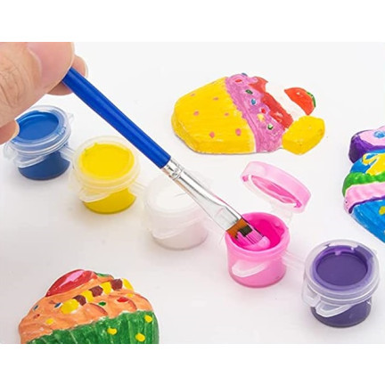 TG67288 Magnete – Kreatives DIY-Set zum Selbermachen: Cupcakes für den Kühlschrank