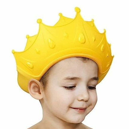 TG77665 BADEN KARUSSELL KOPF HAARWÄSCHE FÜR KINDER KRONE VISIER FÜR KIND