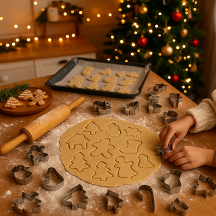 TG81335 Ausstechformen für Lebkuchen in Rentierform, 12 Stück/Set