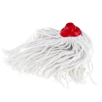 CHOM0032 BAUMWOLL-FADENMOPP MIT UNIVERSAL-MOPPSPITZE MIT GEWINDE