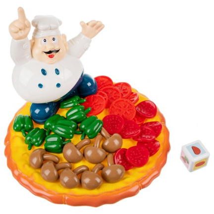TG71195 PIZZA SPIEL FAMILIE GESCHICKLICHKEIT PUZZLE STAPEL PIZZA MASTER