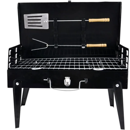 TG71414 TOURISM PORTABLE TOURISM FOLDING GRILL + Zubehör