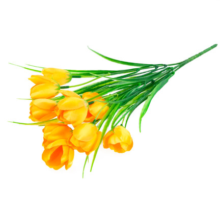 CV07855-5 TULPEN GELBE BLUMEN IM STRAUSS TULIP DEKORATION
