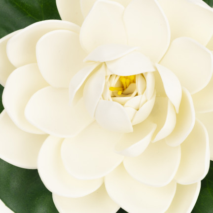 Wasserlilie, schwimmende Kunstblume, Lotusblume, für den Teich, aus Schaumstoff