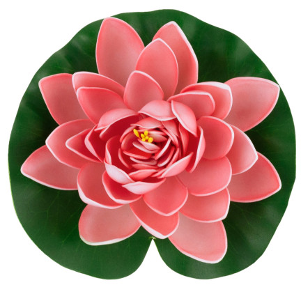CV07908-2 SEEROSE KÜNSTLICHE LOTUSBLUME SCHWIMMEND FÜR WASSERTEICH ATRAPA