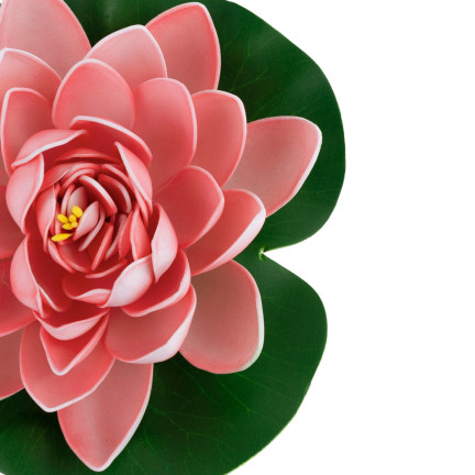 CV07908-2 SEEROSE KÜNSTLICHE LOTUSBLUME SCHWIMMEND FÜR WASSERTEICH ATRAPA