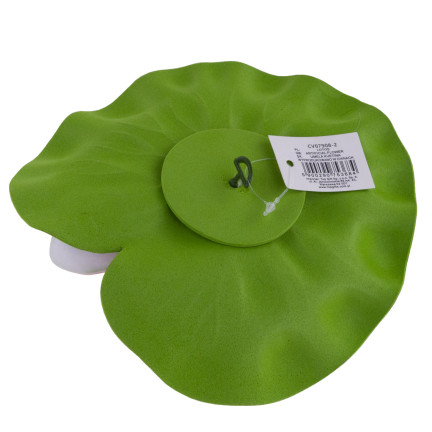 Wasserlilie, schwimmende Kunstblume, Lotusblume, für den Teich, aus Schaumstoff, rosa