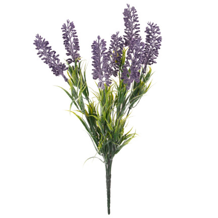 CV08589 LAVENDELSTRAUSS KÜNSTLICHE LAVENDELZWEIGE KÜNSTLICHE BLUMEN REALISTISCH