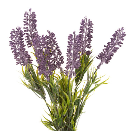 CV08589 LAVENDELSTRAUSS KÜNSTLICHE LAVENDELZWEIGE KÜNSTLICHE BLUMEN REALISTISCH