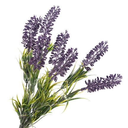 CV08589 LAVENDELSTRAUSS KÜNSTLICHE LAVENDELZWEIGE KÜNSTLICHE BLUMEN REALISTISCH
