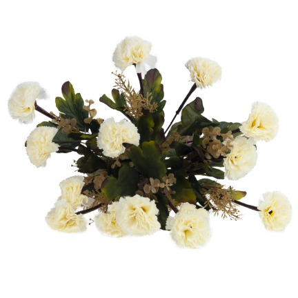 CV10396-1 NELKEN STRAUSS KÜNSTLICHE BLUMEN PFLANZEN