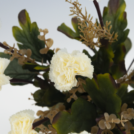 CV10396-1 NELKEN STRAUSS KÜNSTLICHE BLUMEN PFLANZEN