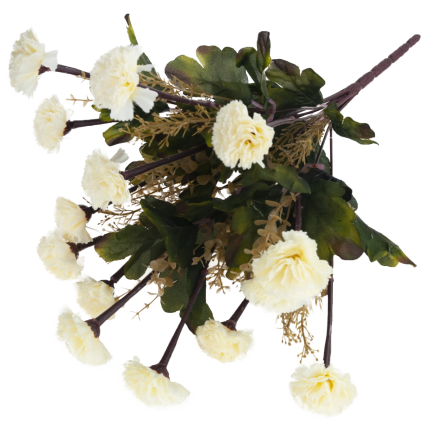 CV10396-1 NELKEN STRAUSS KÜNSTLICHE BLUMEN PFLANZEN