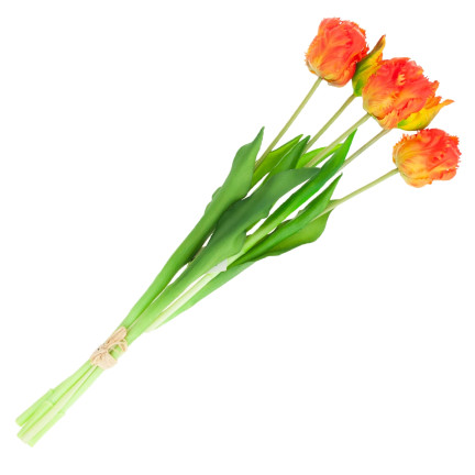 CV13899-7 PAPULIANS PAPUZA BUNCH KÜNSTLICHE BLUMEN gummiert 5 Stück wie lebende Blumen