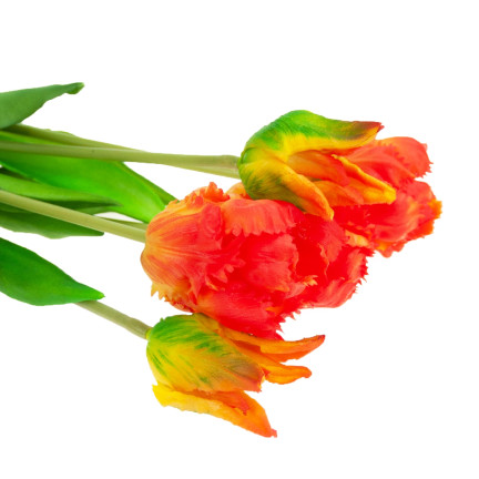 CV13899-7 PAPULIANS PAPUZA BUNCH KÜNSTLICHE BLUMEN gummiert 5 Stück wie lebende Blumen