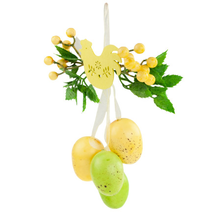 CV14117 WEIHNACHTLICHE STRASSE HÄNGENDE FRÜHLINGSHAFTE EIER DEKORATION