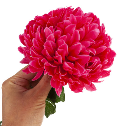 CV14384-13 CHRISTOPHER SPRING 70cm KÜNSTLICHE BLUMEN FÜR STROIT GROSSE BLUME 13cm FÜR GRABEN rot