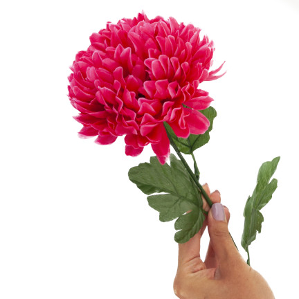CV14384-13 CHRISTOPHER SPRING 70cm KÜNSTLICHE BLUMEN FÜR STROIT GROSSE BLUME 13cm FÜR GRABEN rot