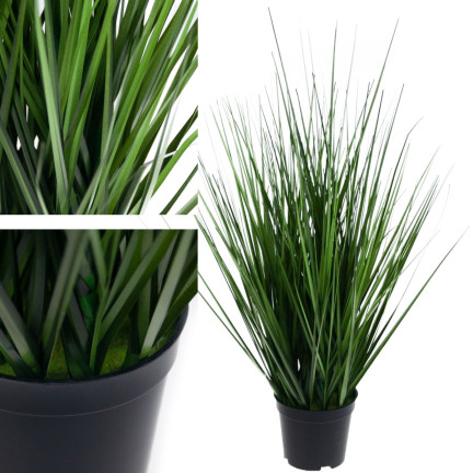 CV14611 KUNSTGRAS IN EINEM 60CM GROSSEN TOPF WIE EIN LEBENDIGES GRAS