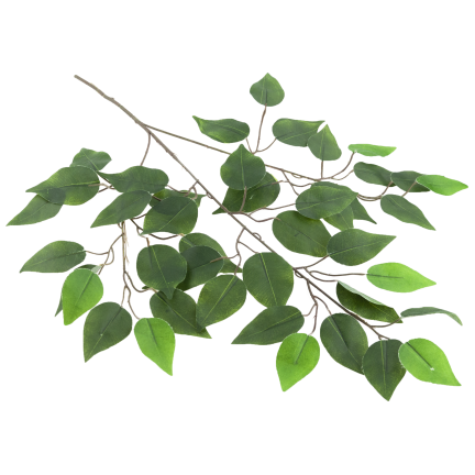 CV33351-2 Ficusblatt, künstlicher Zierzweig für Blumensträuße und Vasen