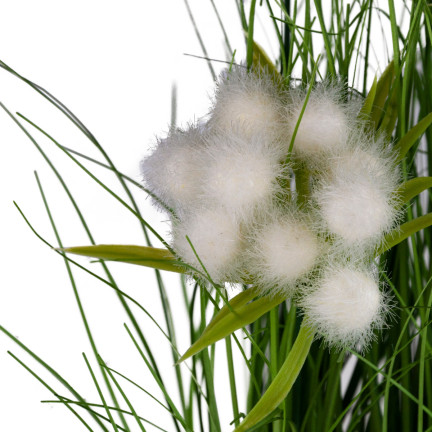 CV17514 GETOPFTES KUNSTGRAS PAMPAS-SIEGEL DEKORATIV