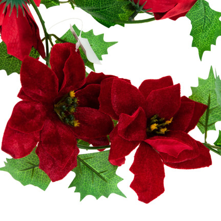 CV19813 BETHLEY STAR GIRLDA CHANDLER dekorativ 2m POINSECTION rot