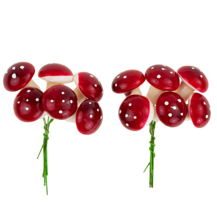 CV19844 dekorative Pilzstäbchen für Tafelaufsätze