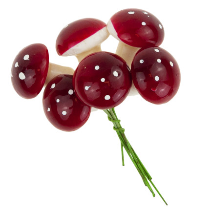 CV19844 dekorative Pilzstäbchen für Tafelaufsätze