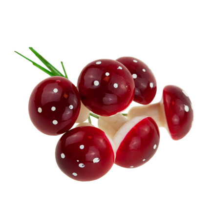 CV19844 dekorative Pilzstäbchen für Tafelaufsätze