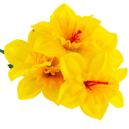 CV22107 Narzissen-Strauß, künstliche Narzissen, Blumen für die Vase, Frühlingsarrangement