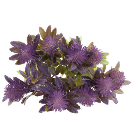 CV22198-4 OSET Künstliche Blumen Ergänzende Zweig Bouquet Distelblatt Friedhof Ornament