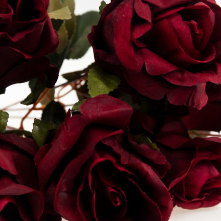 CV23816-6 STRAUSS VON 7 ROTEN ROSEN ROSE DICHT WIE LEBEN