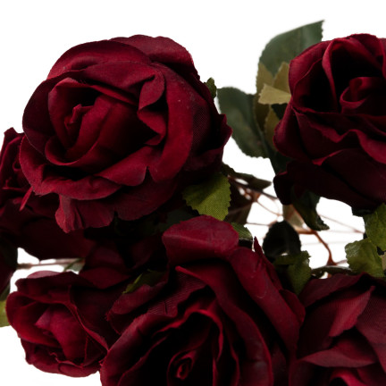 CV23816-6 STRAUSS VON 7 ROTEN ROSEN ROSE DICHT WIE LEBEN