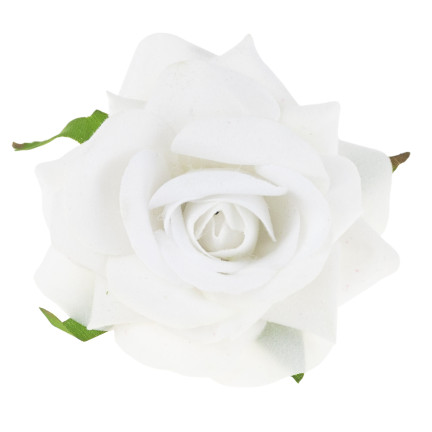 CV23968-1 ROSE PRODUKT SAMT BLUME KOPF REALISTISCH FÜR FLOWERBOXES SCHILF
